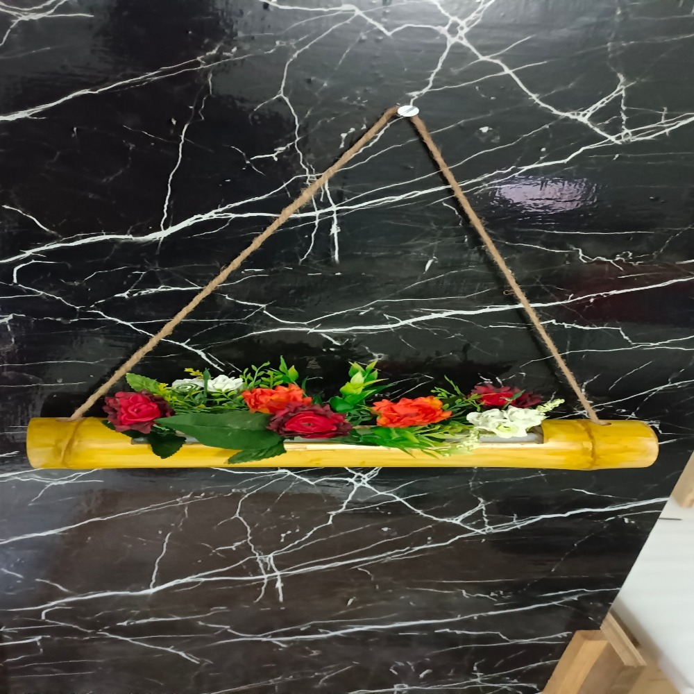 Bamboo Planter Hanging